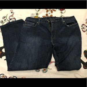 Levis 314 straight leg blue jeans 36x30